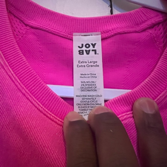 Women’s Pink Top by Joy Lab - Picture 3 of 3